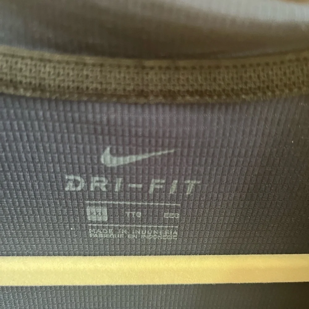 Nike Men's Deep Blue Short Sleeved Dry Fit Polo Shirt